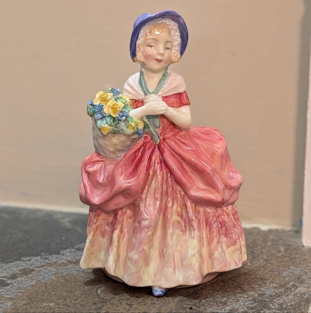 Royal Doulton Cissie Bone China Vintage Figurine